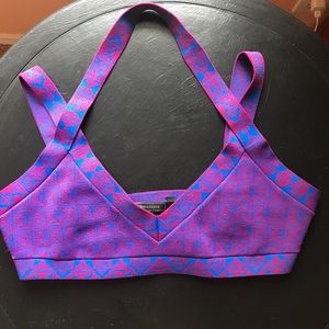 BCBGMaxazria crop top/bralette